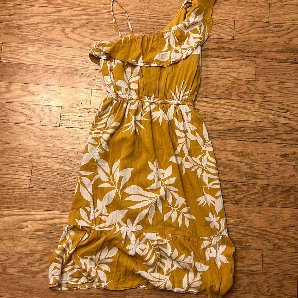 One Shoulder Midi Dress